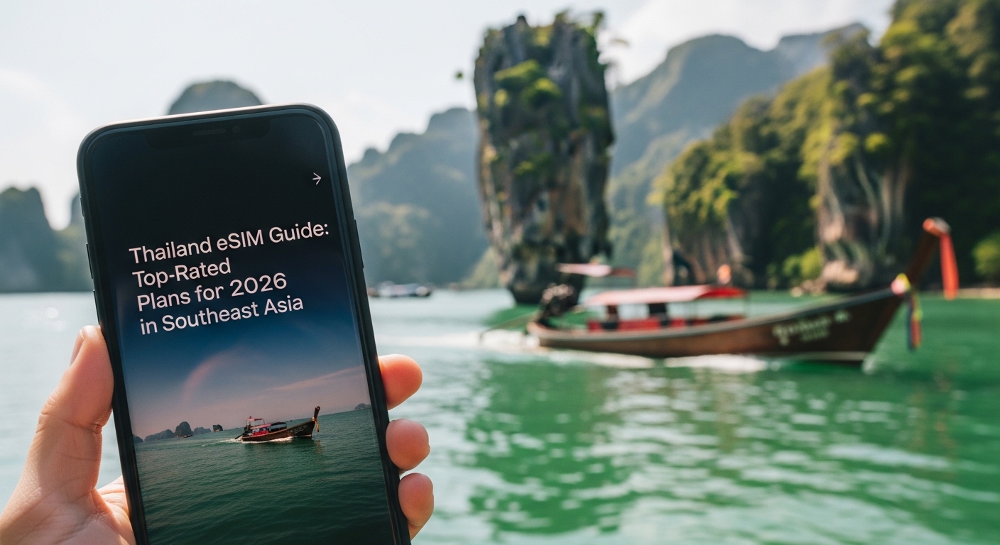 Thailand eSIM Guide: Top-Rated Plans for 2026