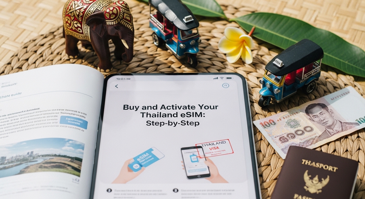How to Buy and Activate Your Thailand eSIM: Step-by-Step thailand esim guide