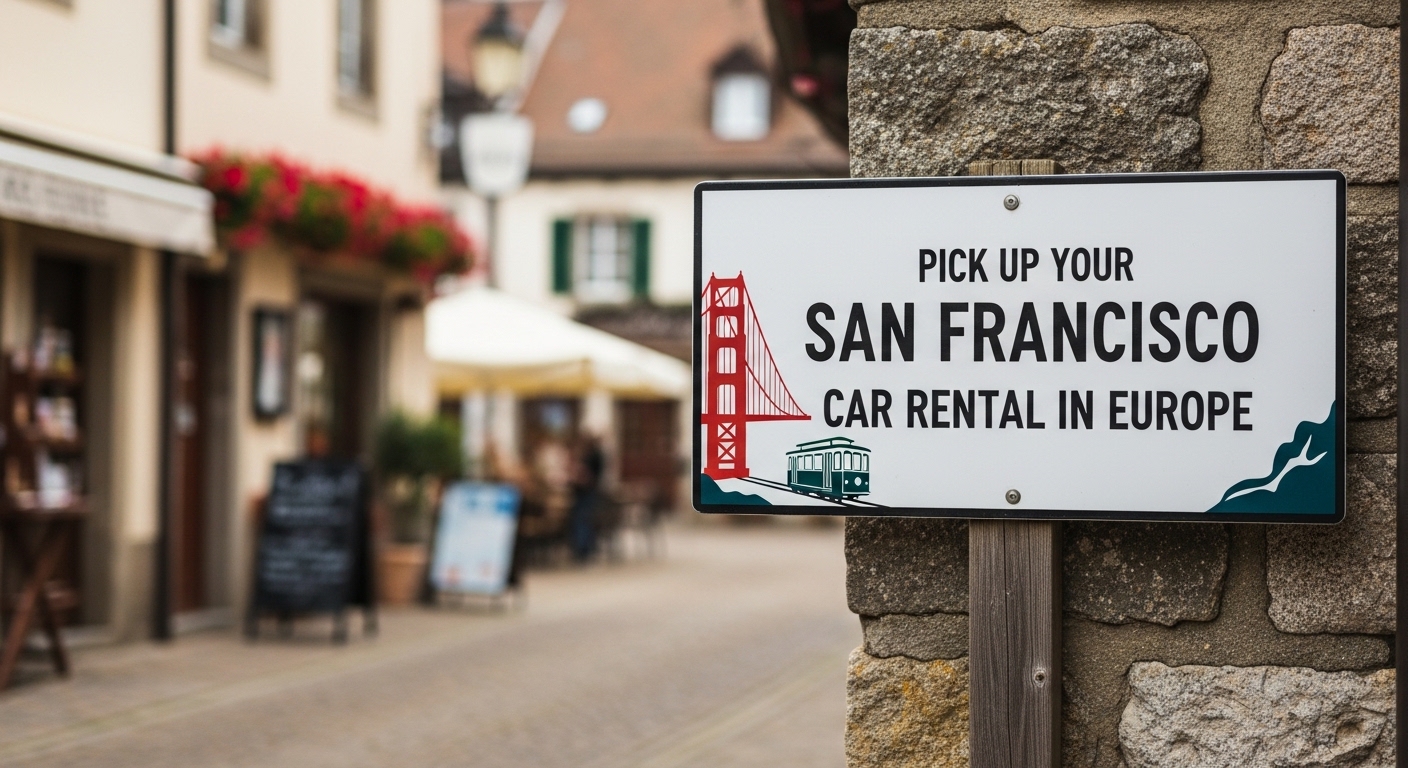Where to Pick Up Your San Francisco Car Rental in Europe
