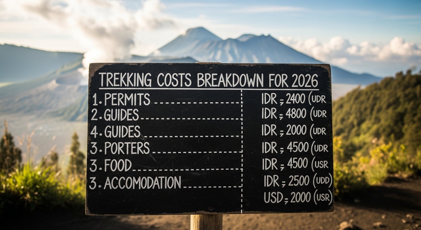 Mount Rinjani Trekking Costs Breakdown for 2026