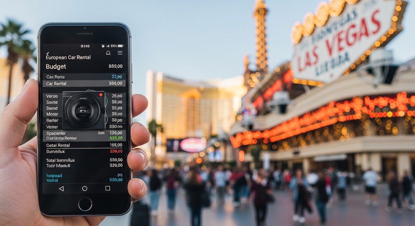 Las Vegas Car Rental Costs: What You Actually Pay in Europe