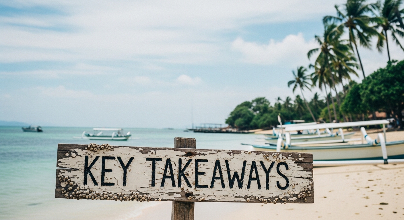 Key Takeaways best tours bali