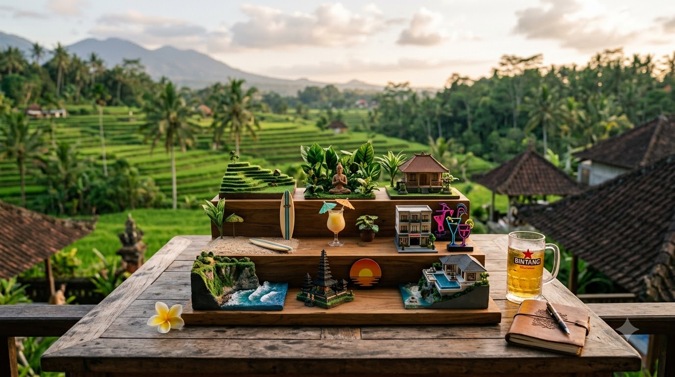 Where to Stay in Bali: Region Comparison Matrix in Bali, Indonesia