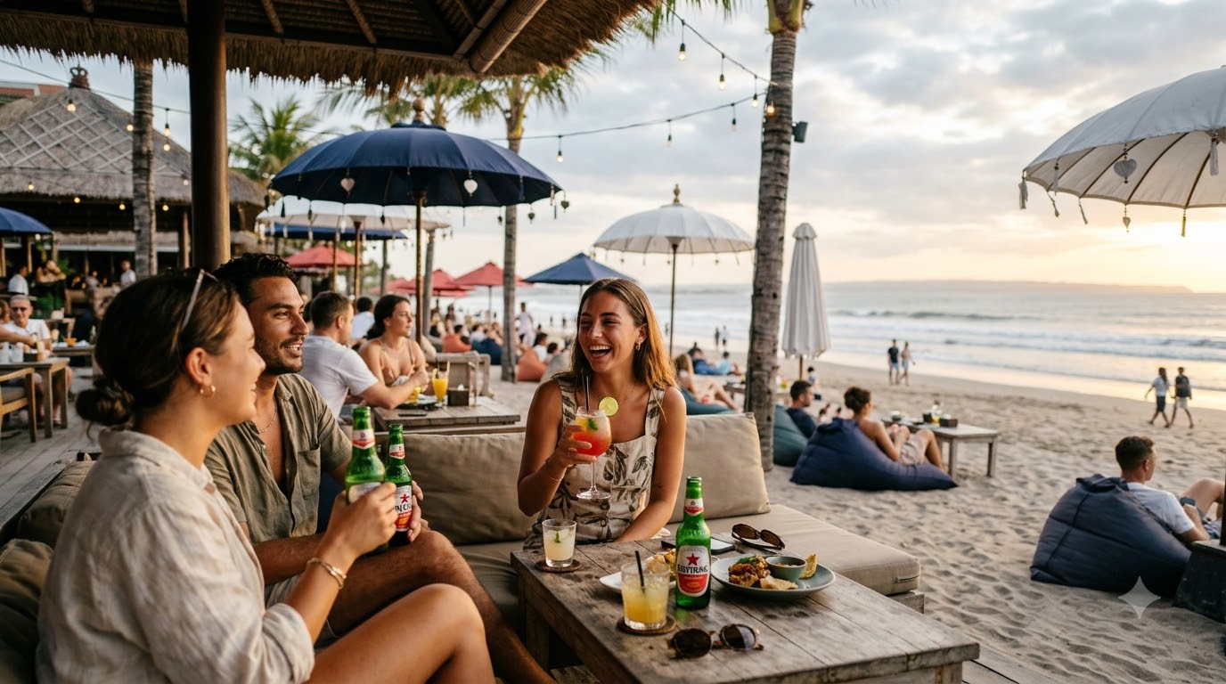 Seminyak — Chic Beach + Bars in Bali, Indonesia