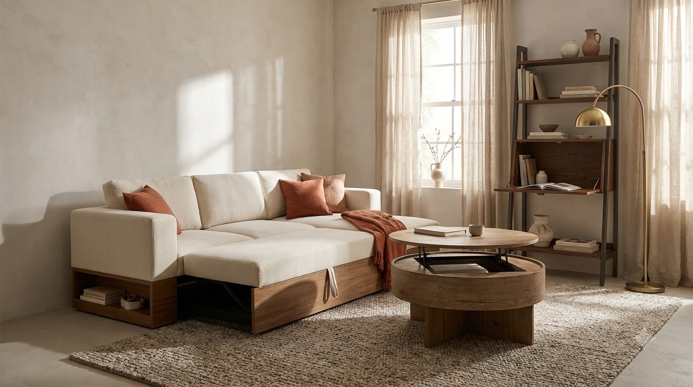 Best multi-functional furniture for small living rooms in 2026 — Best Small Apartment Living Room Ideas: 25 Layouts 2026