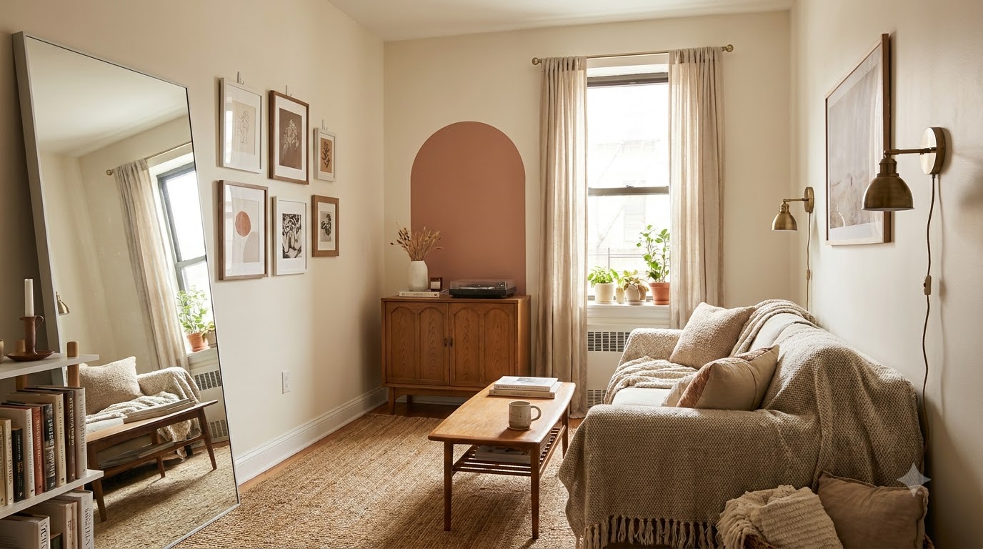 Renter-Safe Decor Ideas That Won't Cost Your Deposit — 37 Small Apartment Decor Ideas That Make Tiny Spaces Feel Bigger