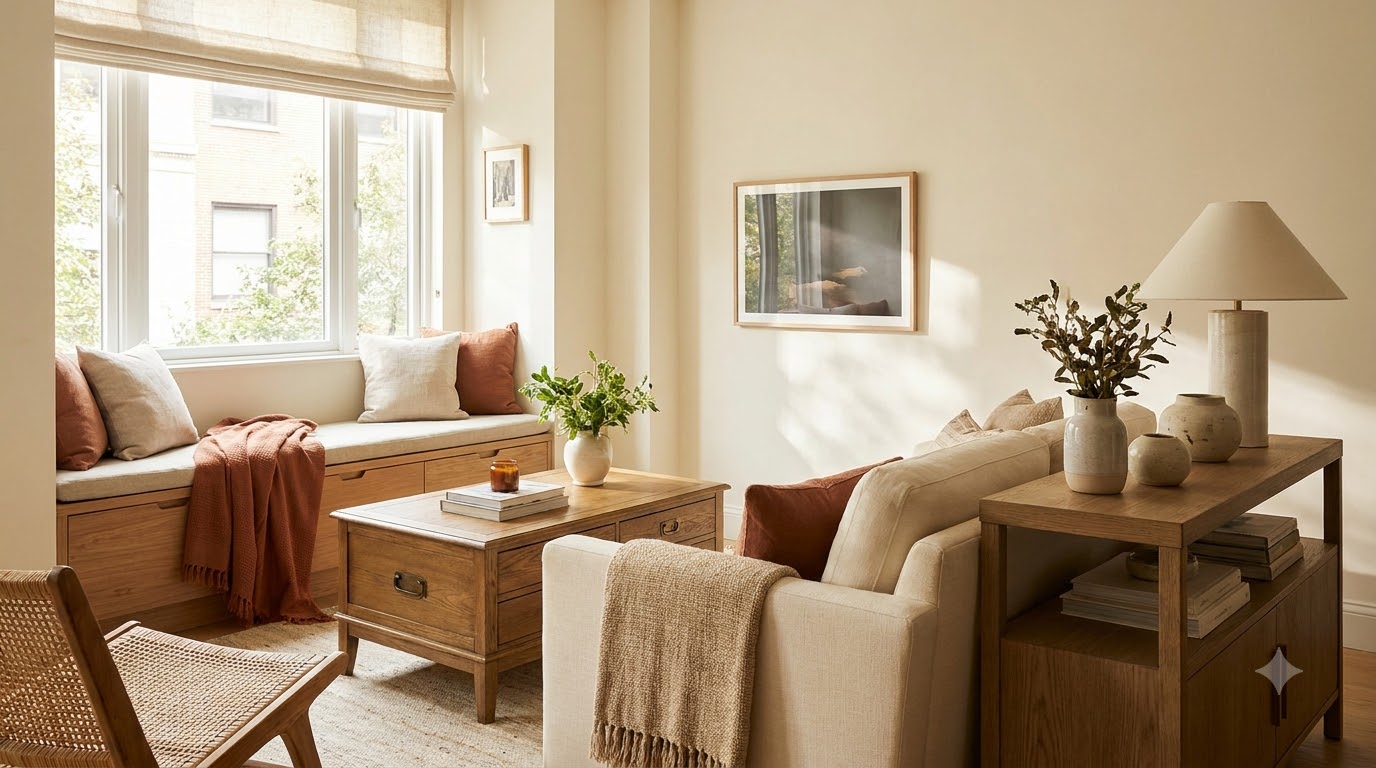 Step 4: Storage That Doesn't Look Like Storage — Small Apartment Decorating Ideas: The Complete 2026 Guide for Renters