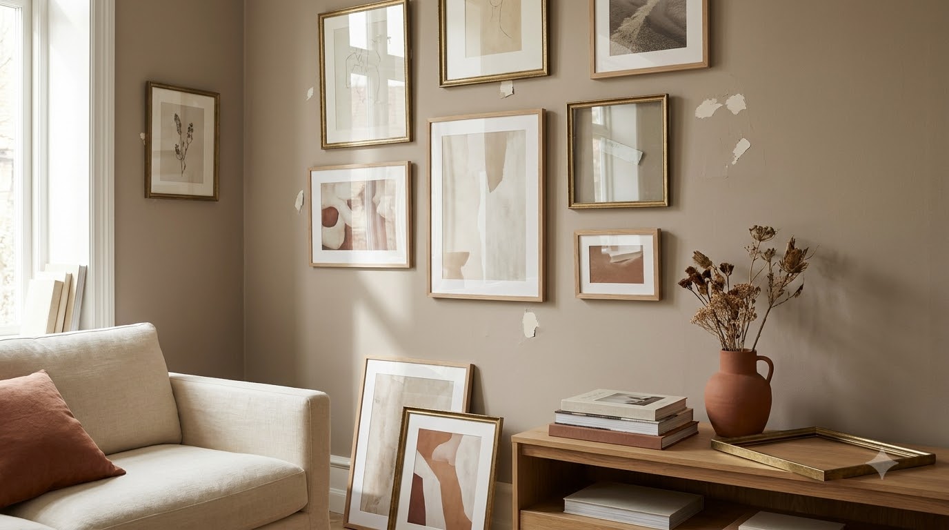 When to Skip No-Nail Methods Entirely — Gallery Wall Without Nails: Renter-Friendly Methods