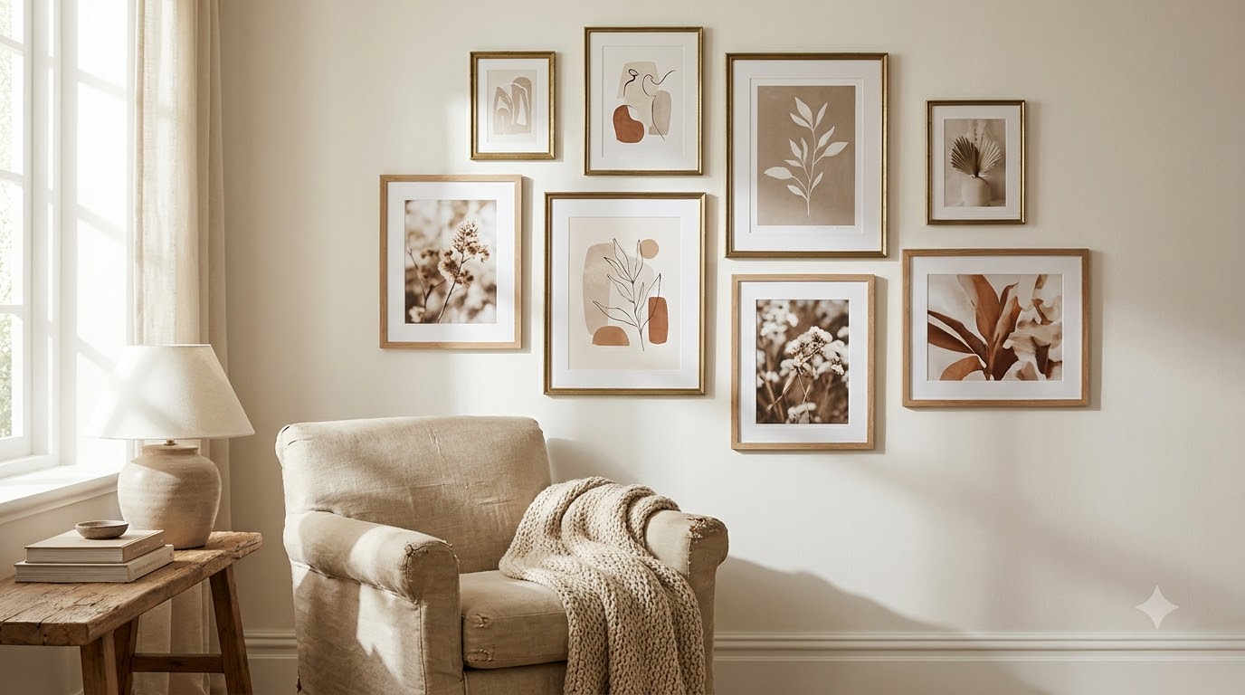 Mistake 8: All Prints, No Texture — Gallery Wall Mistakes to Avoid 2026: 11 Fixes Designers Swear By