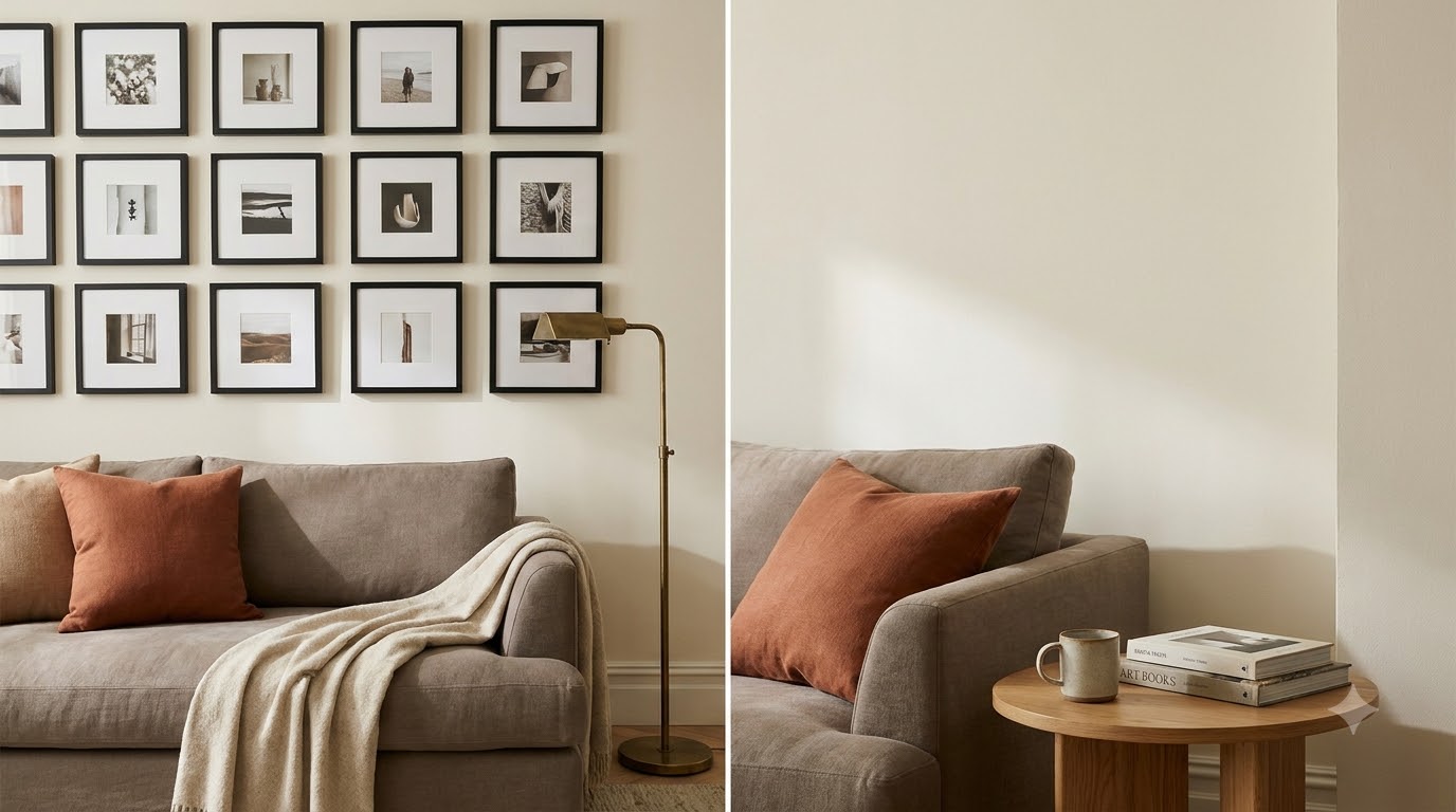 Mistake 3: Matchy-Matchy Frames — Gallery Wall Mistakes to Avoid 2026: 11 Fixes Designers Swear By