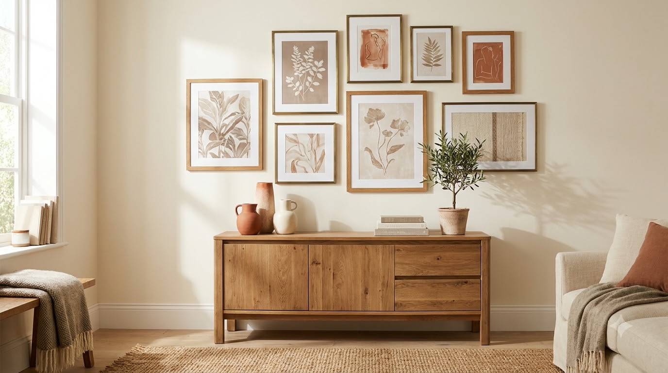Quick Answer: What's the Best Color Palette for a Gallery Wall? — Gallery Wall Color Palette: How to Mix Frames and Art