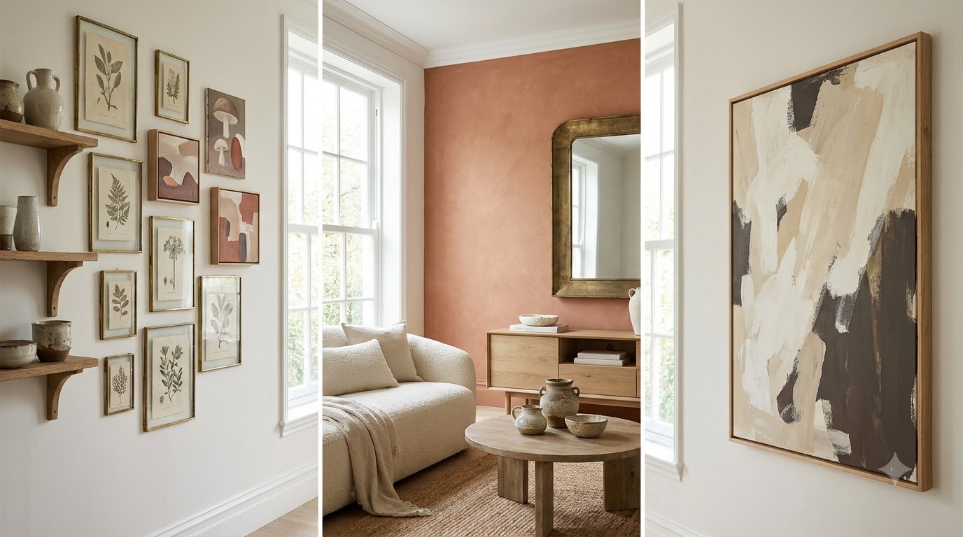 How to actually decide in 60 seconds — Gallery Wall vs Accent Wall vs Statement Art: Which One?