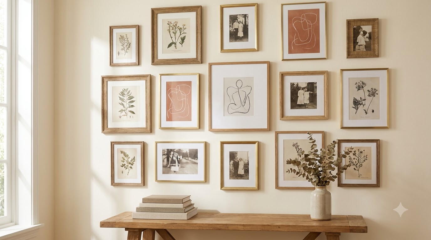 How Do You Keep the Spacing Consistent? — Living Room Gallery Wall Ideas: Layout and Styling Guide