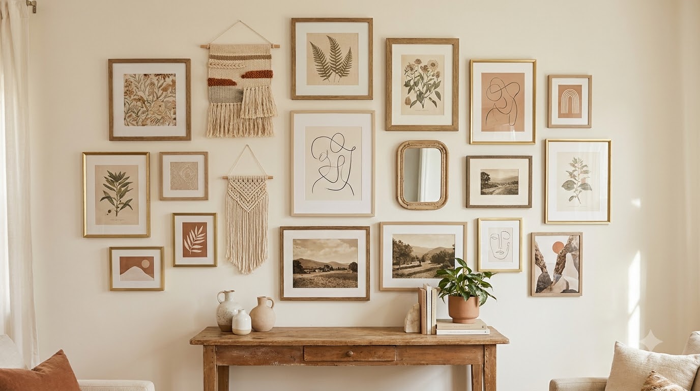 What Art Styles Fit a Boho Gallery Wall? — Boho Gallery Wall Ideas for Renters 2026