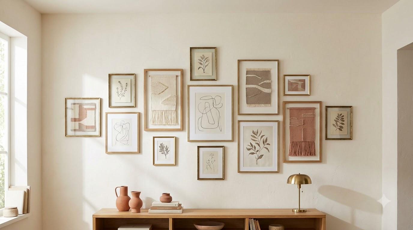 How Do You Adapt Any Layout for a Non-Standard Wall Width? — Gallery Wall Layout Ideas: 20 Arrangements That Actually Wo