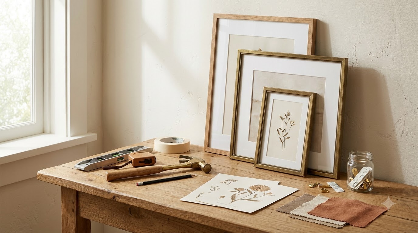 What Do You Actually Need to Make a Gallery Wall? — How to Make a Gallery Wall in 7 Steps (No Damage, No Regrets)