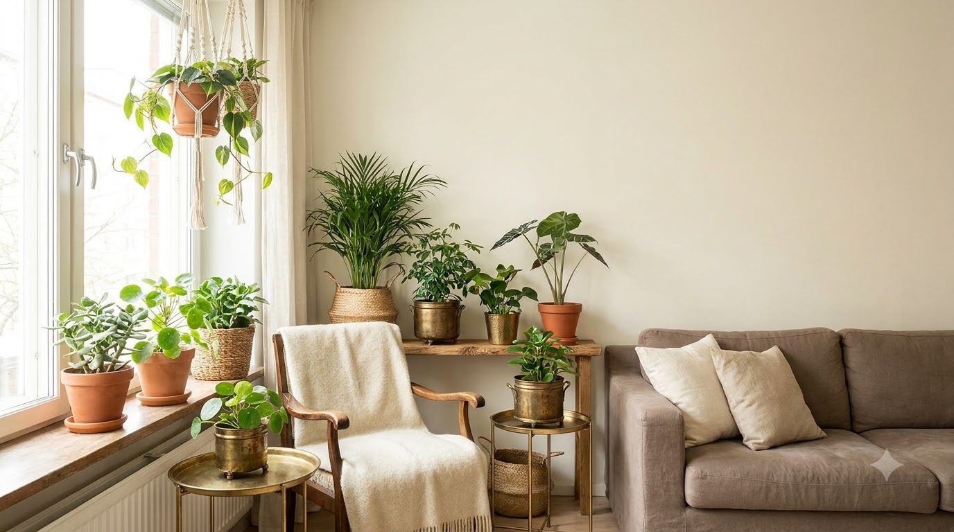 How Do You Handle Lighting in a Small-Space Jungle? — Indoor Jungle Ideas for Small Spaces: How to Pack in Plants Withou