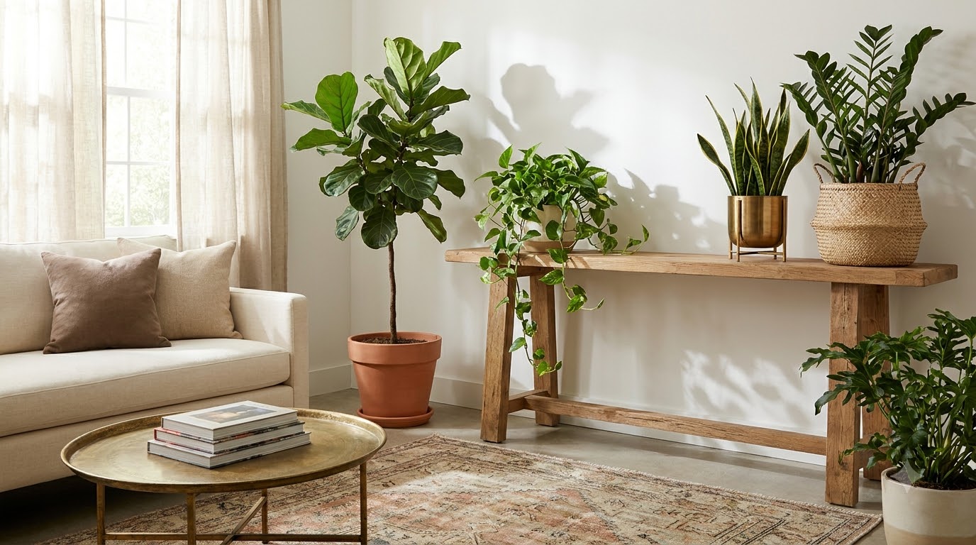 Building a Living Room Plant Arrangement — Best Indoor Plants for Living Room: 15 Stylish Picks That Actually Thrive in