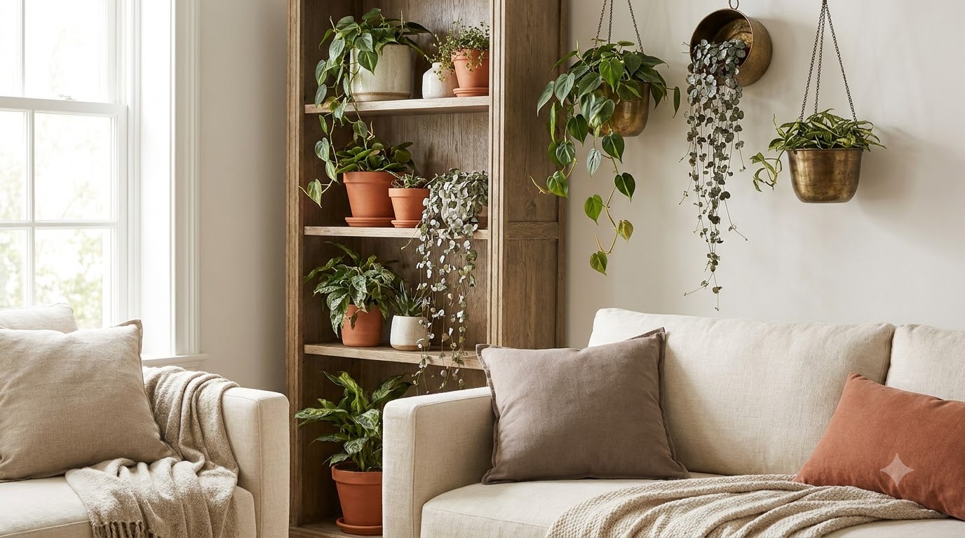 Trailing Fillers — Best Indoor Plants for Living Room: 15 Stylish Picks That Actually Thrive in 2026