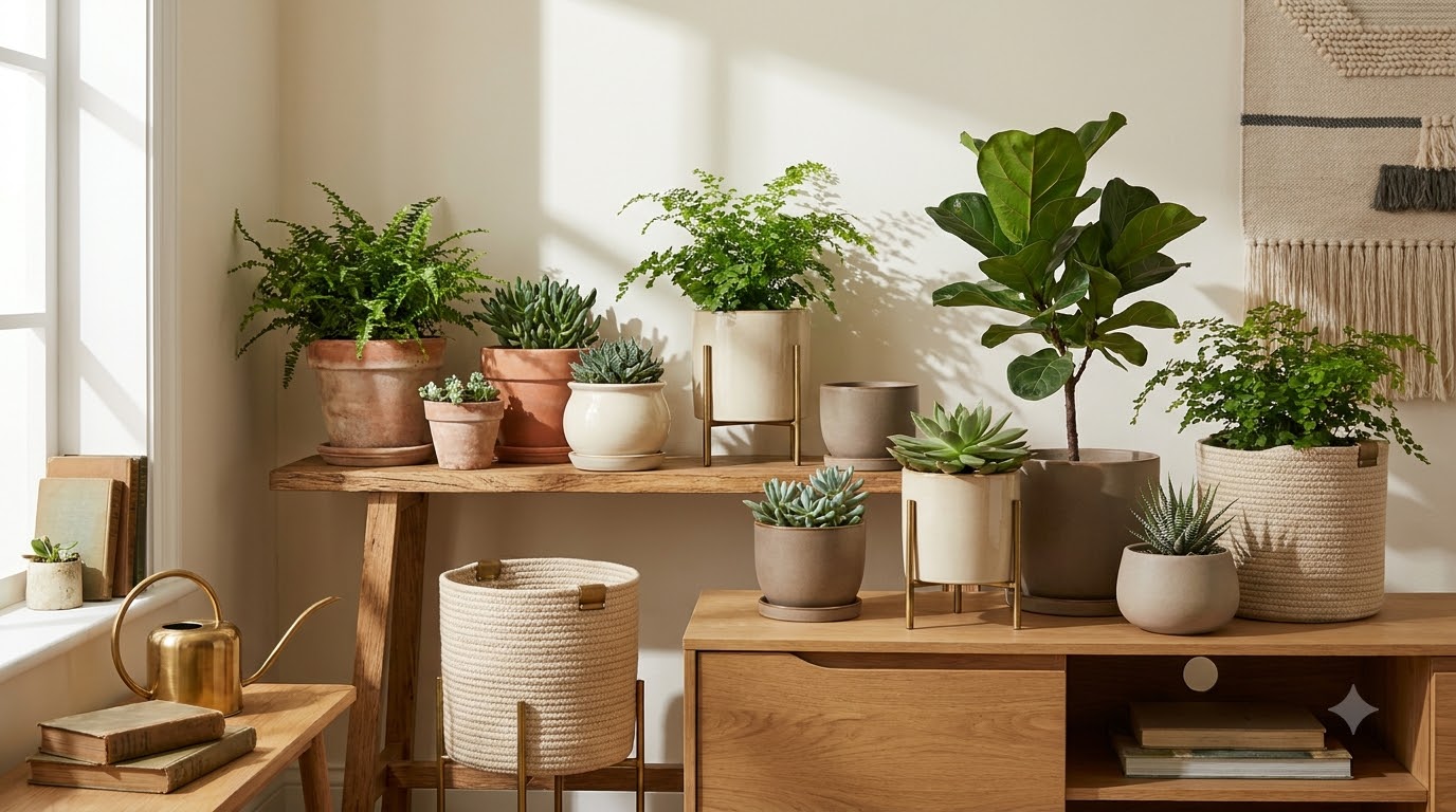 Finding Your Pot Lineup — Best Indoor Plant Pots Under $50: 15 Stylish Planters Worth Buying in 2026