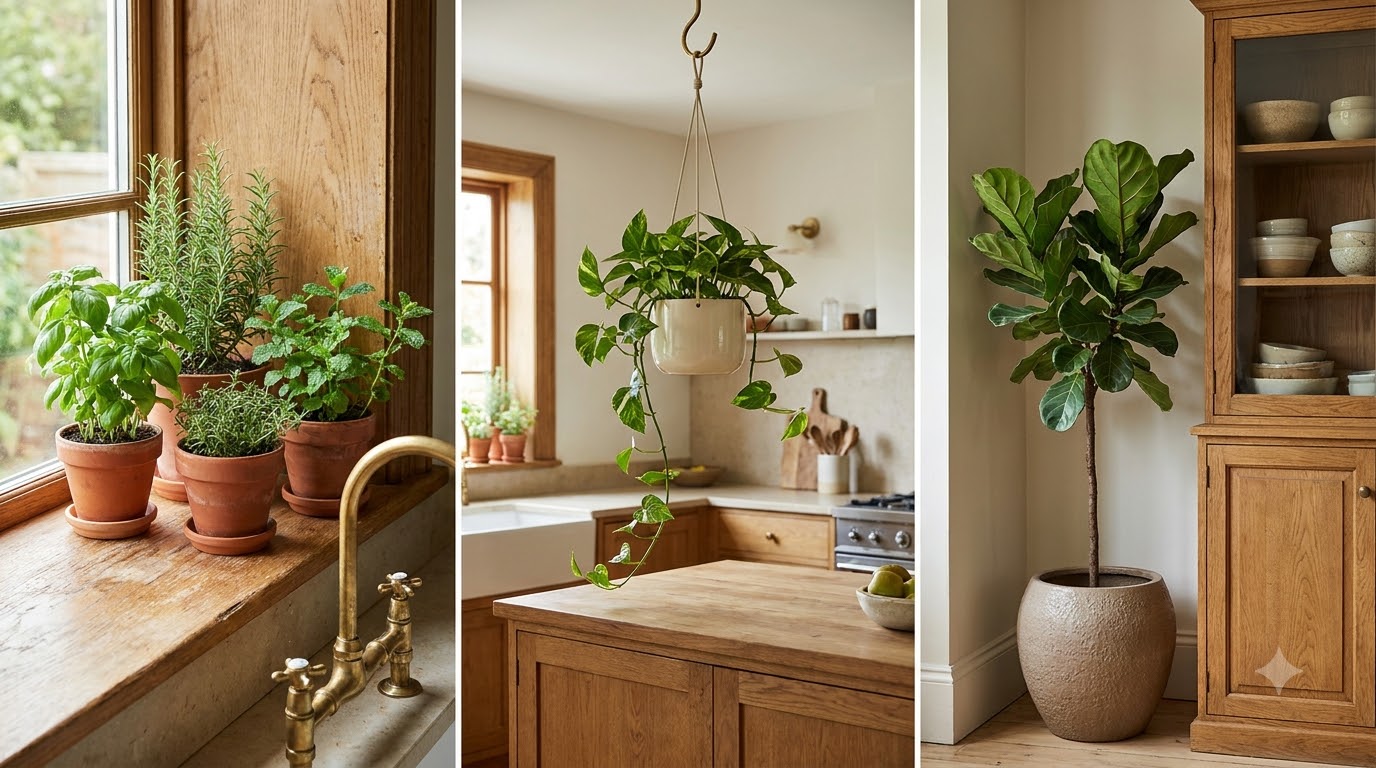 Which Plants Belong in the Kitchen? — Indoor Plant Placement Guide: Which Room, Which Plant, Which Spot