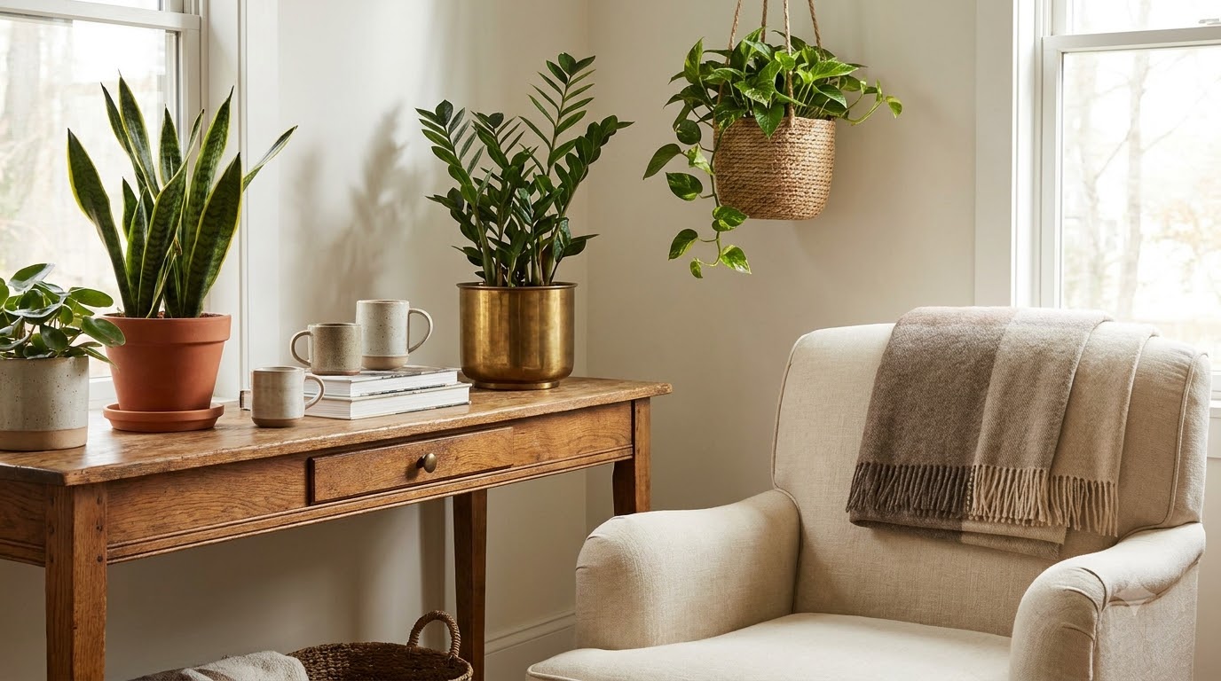 The Short Version Before You Start — Best Low-Maintenance Indoor Plants for Beginners (No Green Thumb Needed)