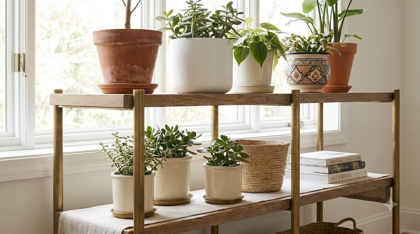 Mistake #9: Mixing Incompatible Style Pots — 10 Indoor Plant Care Mistakes That Kill Your Decor Vibe (And How to Fix The