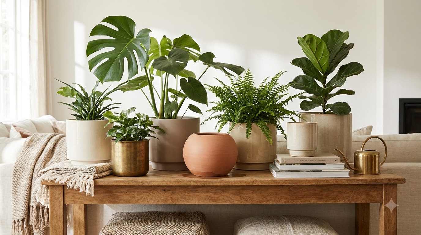 Mistake #4: Decorative Pots Without Drainage (A Common Aesthetic Trap) — 10 Indoor Plant Care Mistakes That Kill Your De