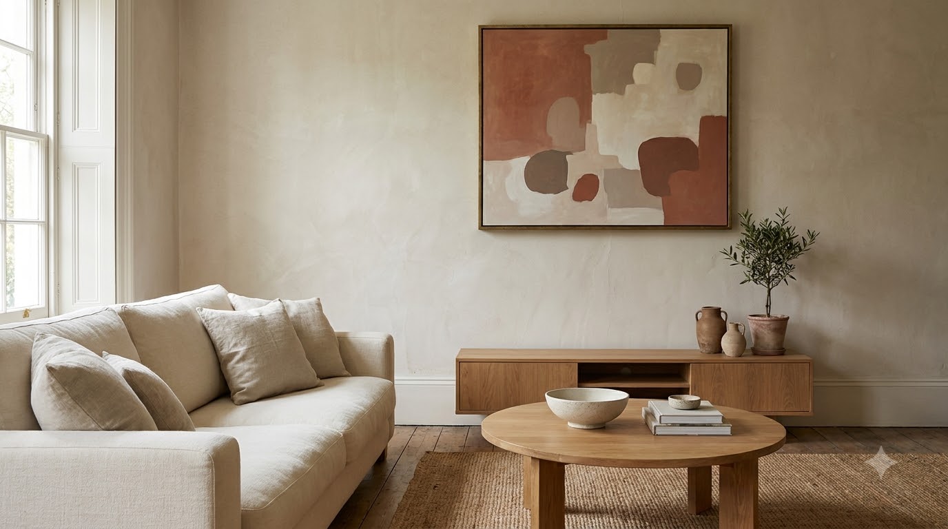 Mistake 7: Art Hung Too High — 10 Living Room Decor Mistakes That Make Spaces Feel Off