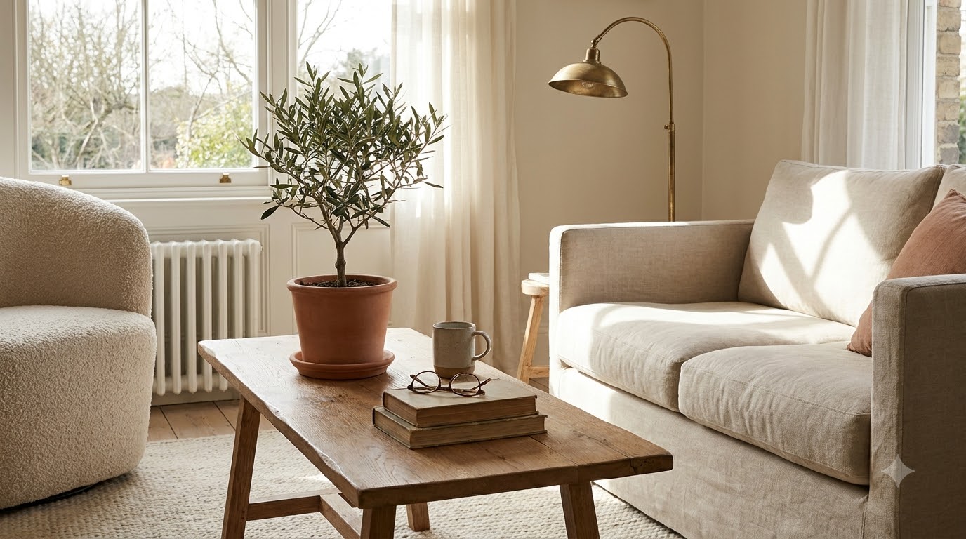 Step 6: Add One Live Element and One Personal Object — How to Decorate a Cozy Living Room in 7 Steps (Beginner Walkthrou