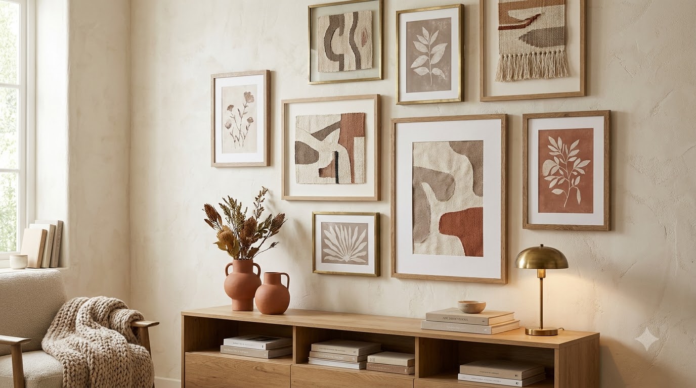 Cozy Wall & Art Ideas — 35 Cozy Living Room Ideas to Save Right Now (2026 Aesthetic)