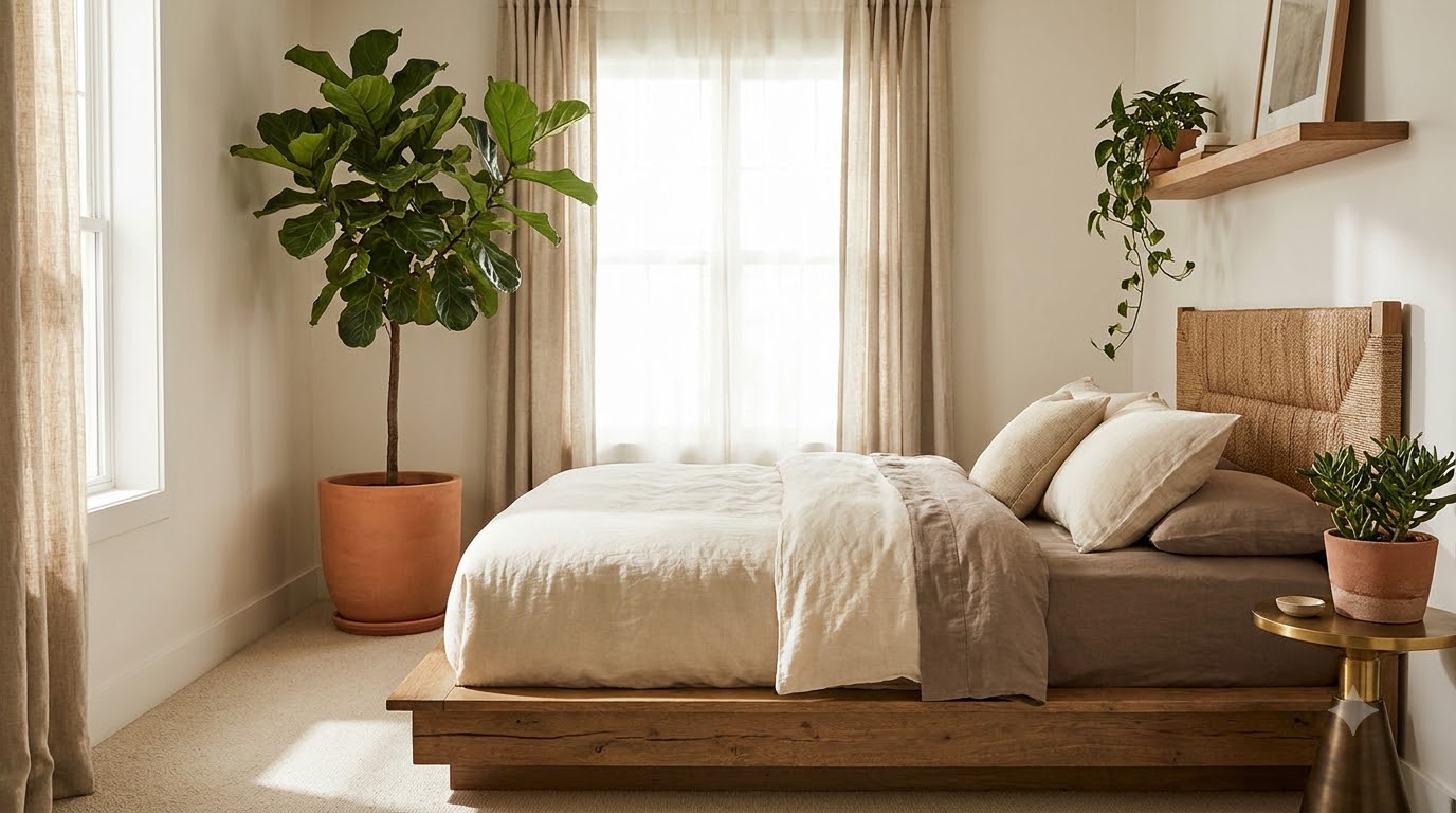 Do Your Plants Anchor the Room or Clutter It? — Bedroom Decor Trend Report 2026: What’s In, What’s Out