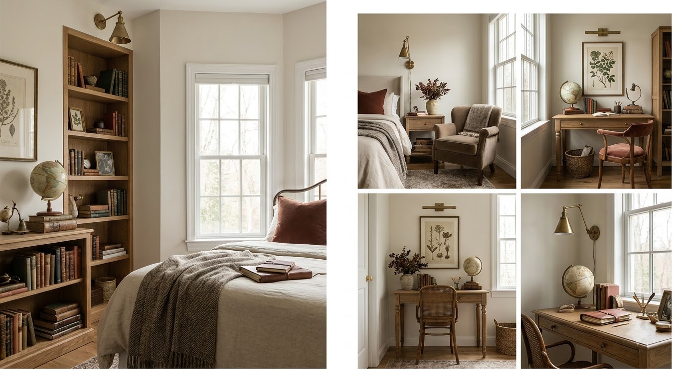 Dark Academia: 5 Ideas That Make a Bedroom Feel Like a Study in the Best Way — 30 Cozy Bedroom Ideas for Every Style (20
