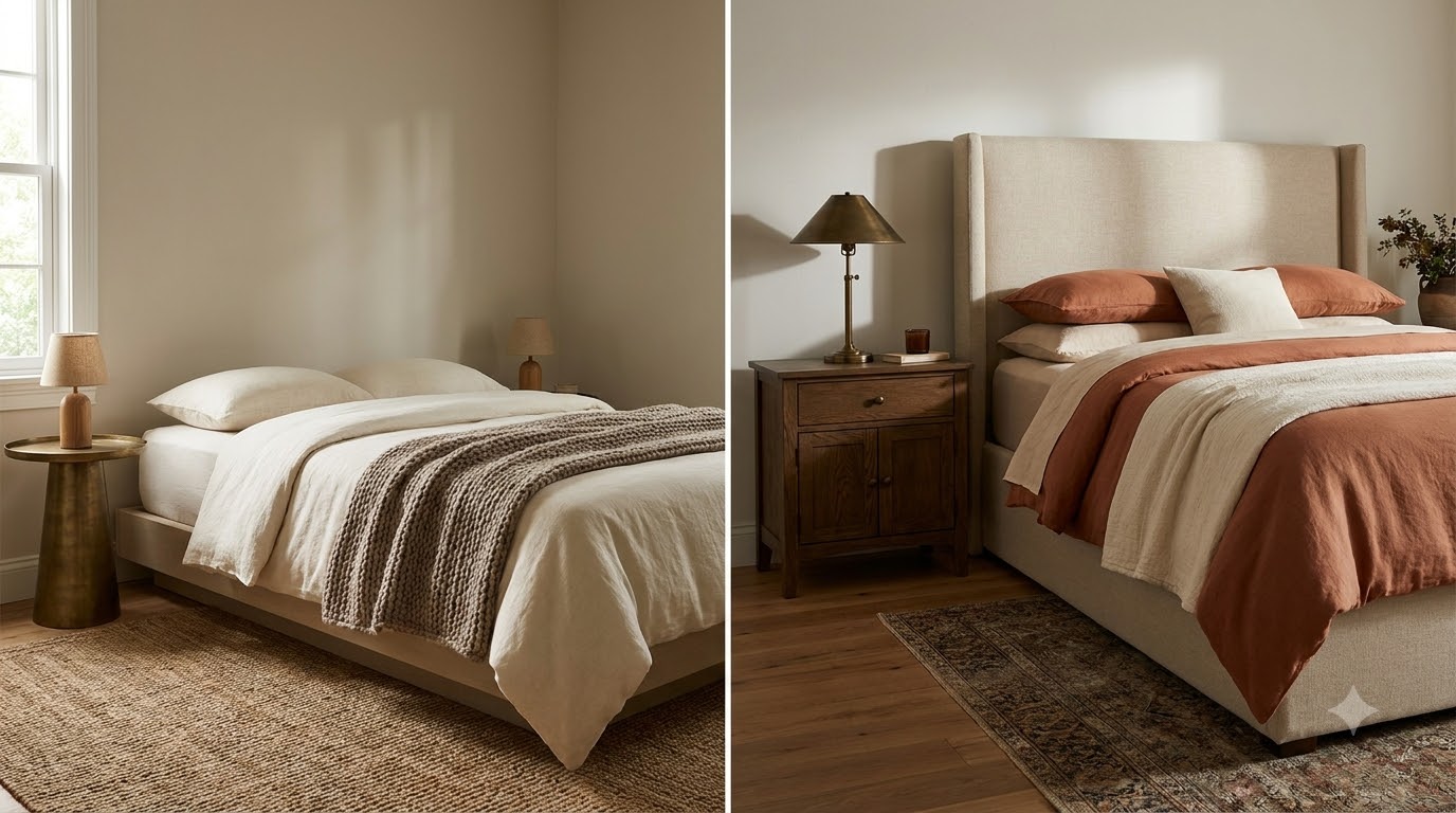 Which Aesthetics Does Each Frame Support? — Platform Bed vs Traditional Bed: Which Fits Your Bedroom?