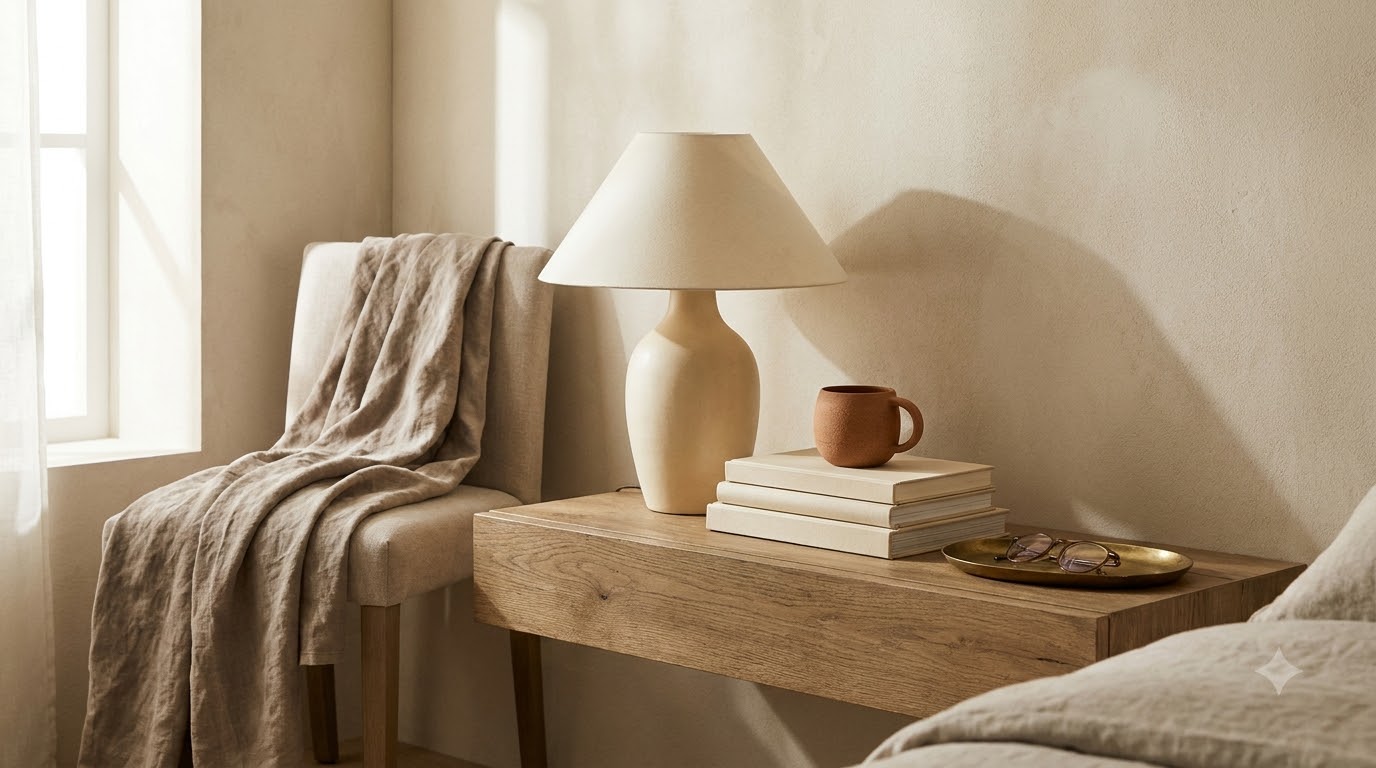 Minimal Nightstand Setups: Less Is the Point — 22 Most Aesthetic Bedroom Nightstand & Reading Corner Setups