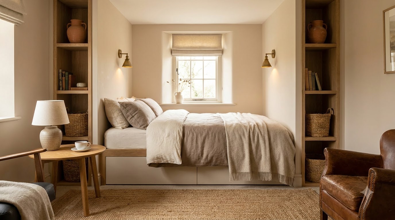 What Counts as a Small Bedroom — Small Bedroom Decor Ideas: 18 Tricks for Under 120 sqft