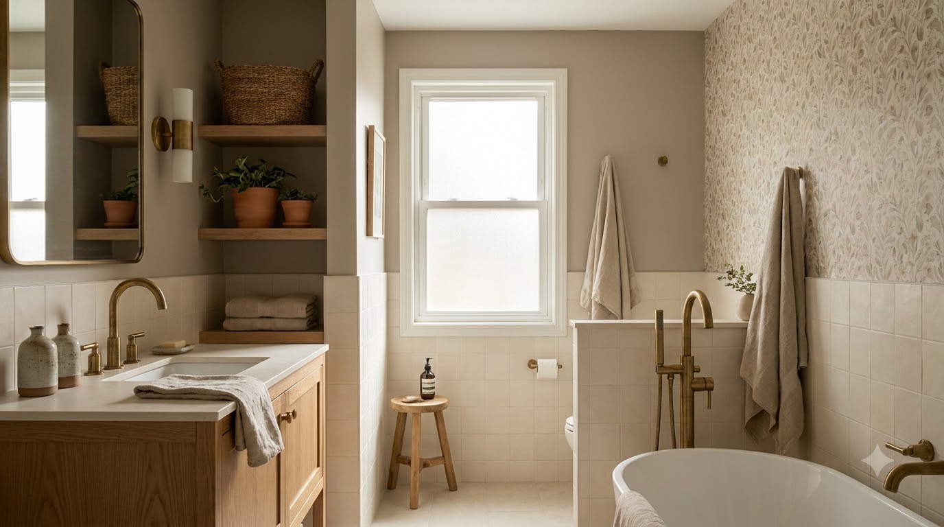Renter-Friendly Notes — 30 Aesthetic Bathroom Decor Ideas for Every Style 2026
