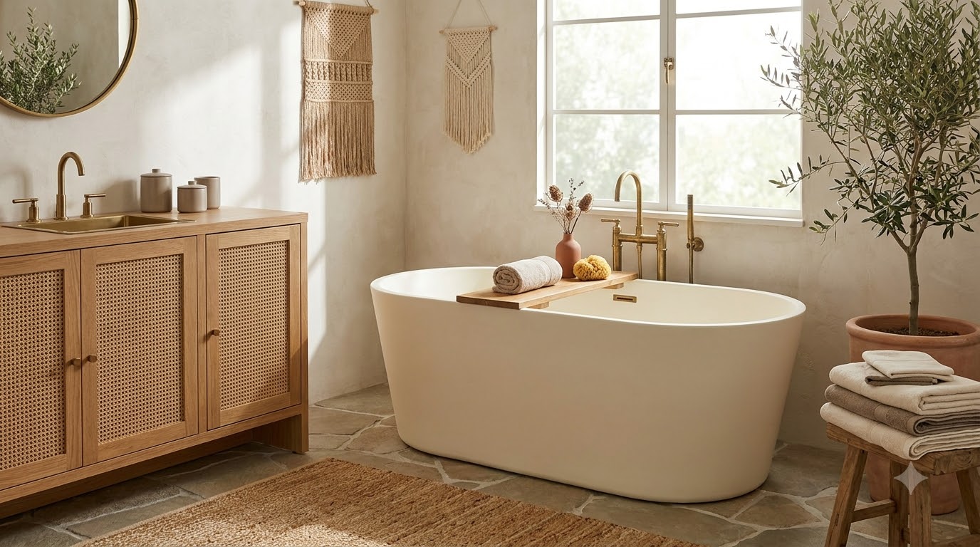 Hybrid Options That Work — Modern vs Boho vs Spa Bathroom: Which Aesthetic Fits?