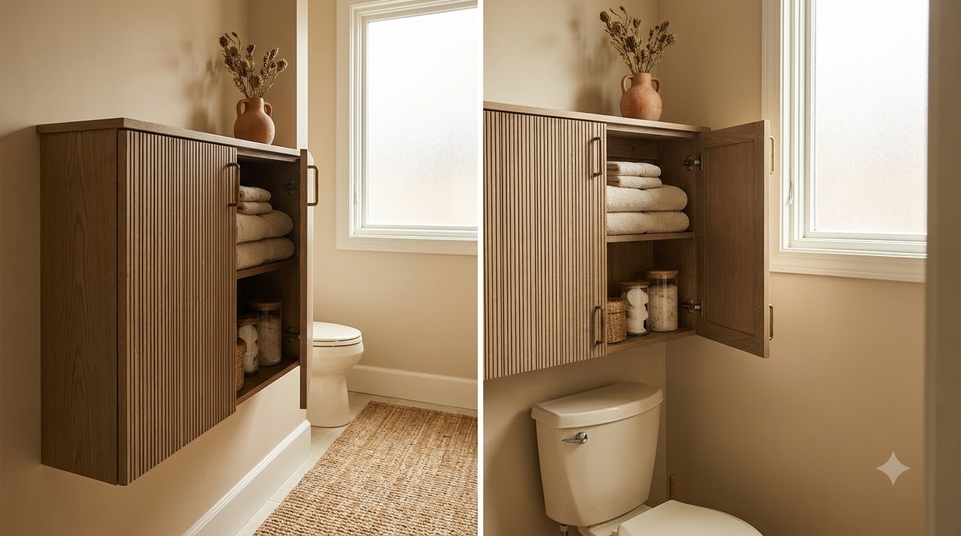 The Move That Actually Works — Hidden Bathroom Storage Hacks for Small Spaces (Renter)