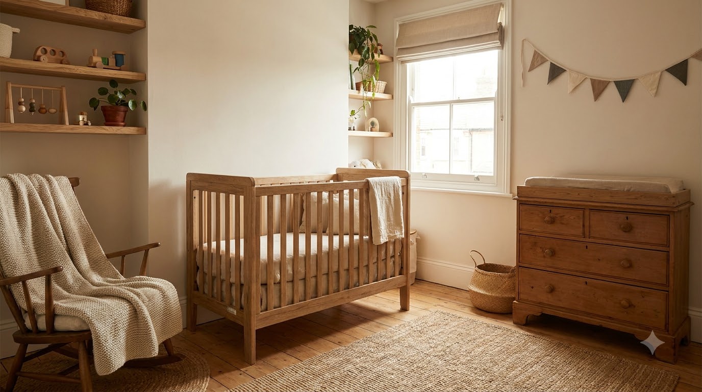 Nursery Decor Ideas on a Budget (Calm & Neutral 2026) - cover