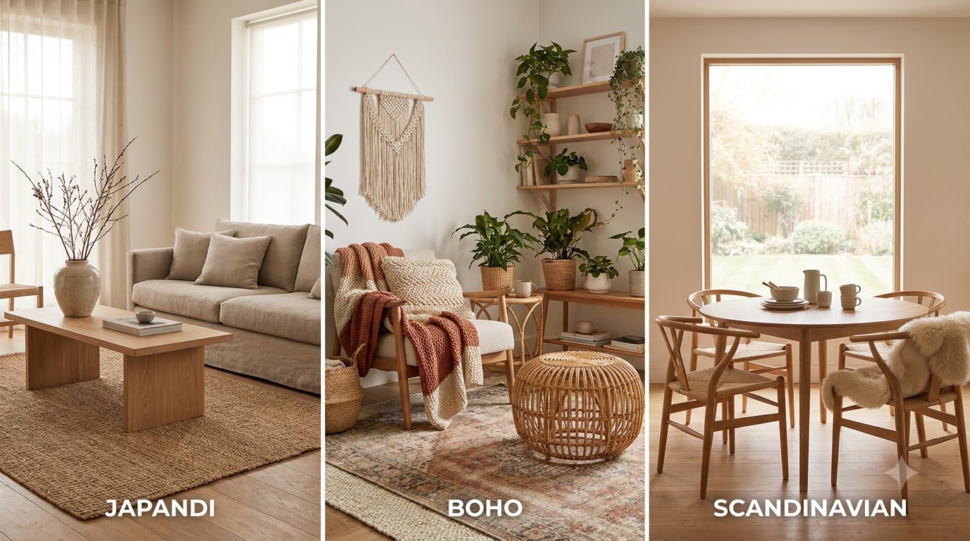 Japandi vs Boho vs Scandinavian: Find Your Style (2026) - cover