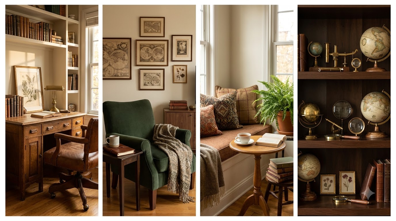 Dark academia picks by room element - Dark Academia Room Decor Ideas (Renter-Friendly 2026)