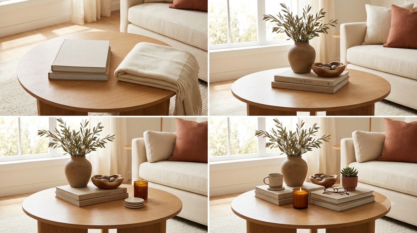 How to Style a Coffee Table (Easy 4-Step Method) - cover