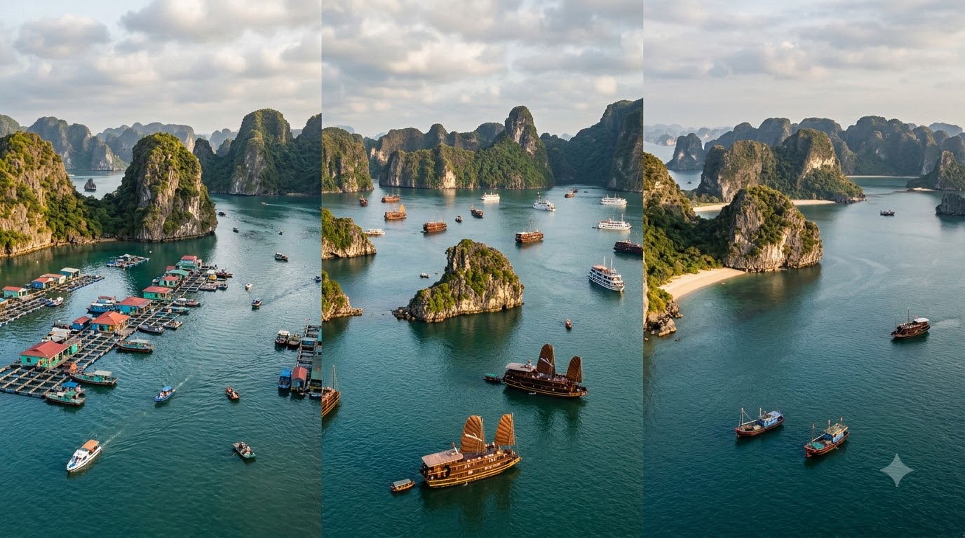Halong vs Lan Ha vs Bai Tu Long: which bay? Halong Bay travel guide