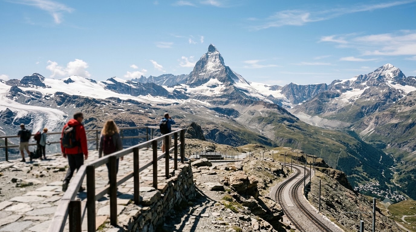 Gornergrat: the classic Matterhorn view Matterhorn Zermatt