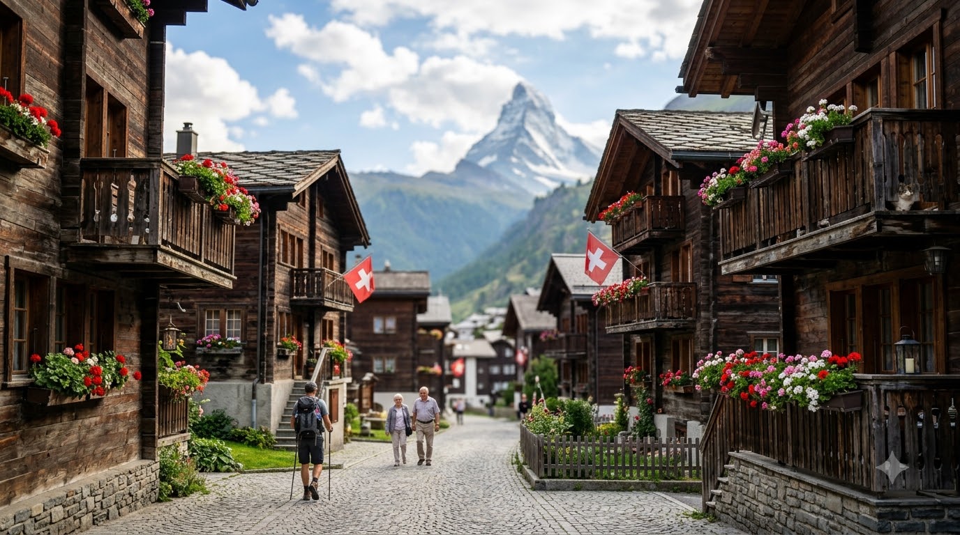 Zermatt neighborhoods compared where to stay in Zermatt