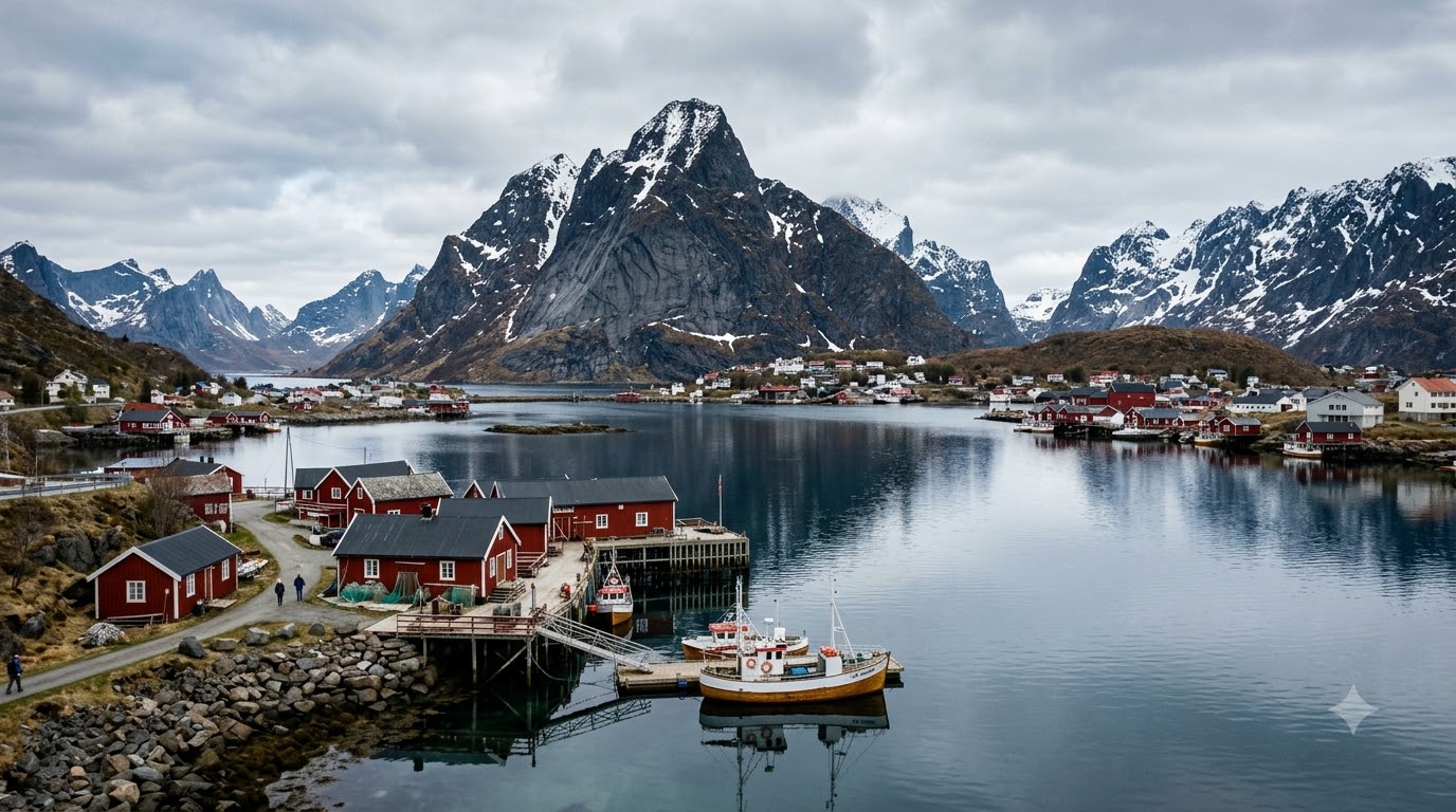 Reine and Hamnoy: the postcard south where to stay in Lofoten