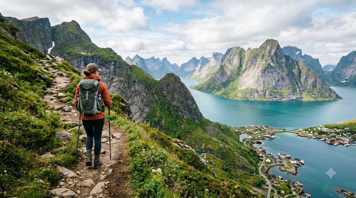 Summer Hiking Window: June to September best time to visit Lofoten