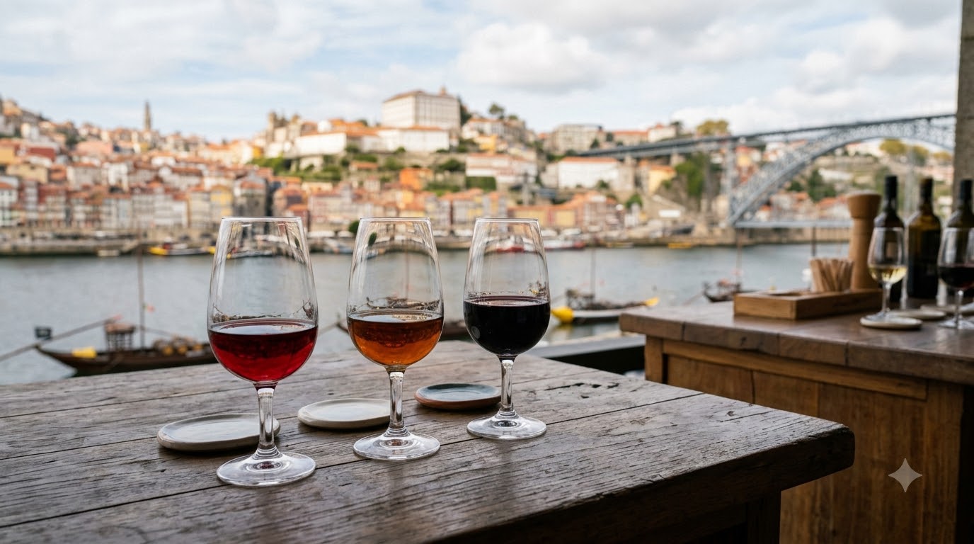 Understanding port wine: tawny vs ruby vs vintage Porto food and wine
