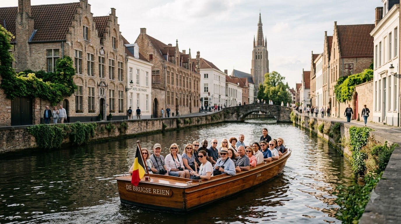 Take a canal boat cruise things to do in Bruges